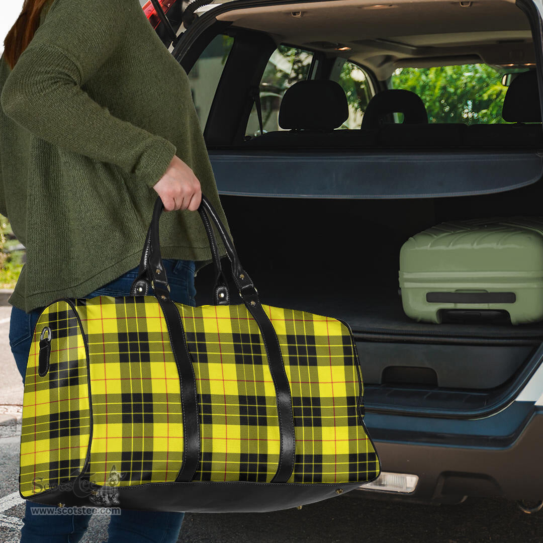 Scottish MacLeod of Lewis Modern Clan Tartan Travel Bag - Classic Scottish Plaid Tartan Plaid