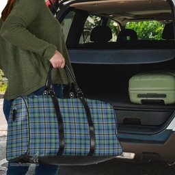 Scottish Weir Ancient Clan Tartan Travel Bag - Classic Scottish Plaid Tartan Plaid