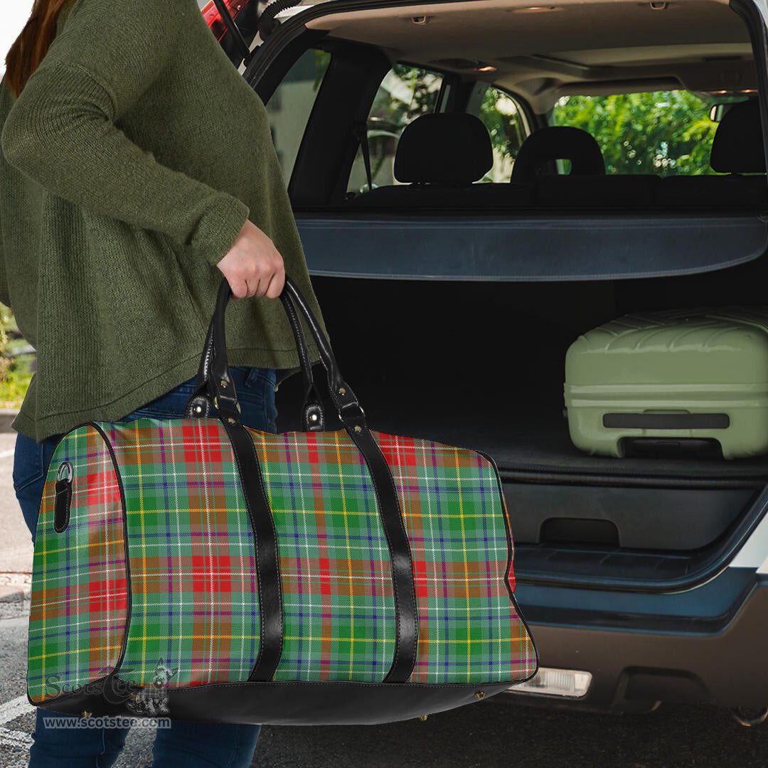 Scottish Muirhead Clan Tartan Travel Bag - Classic Scottish Plaid Tartan Plaid