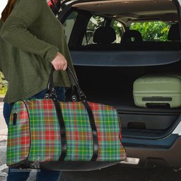 Scottish Muirhead Clan Tartan Travel Bag - Classic Scottish Plaid Tartan Plaid
