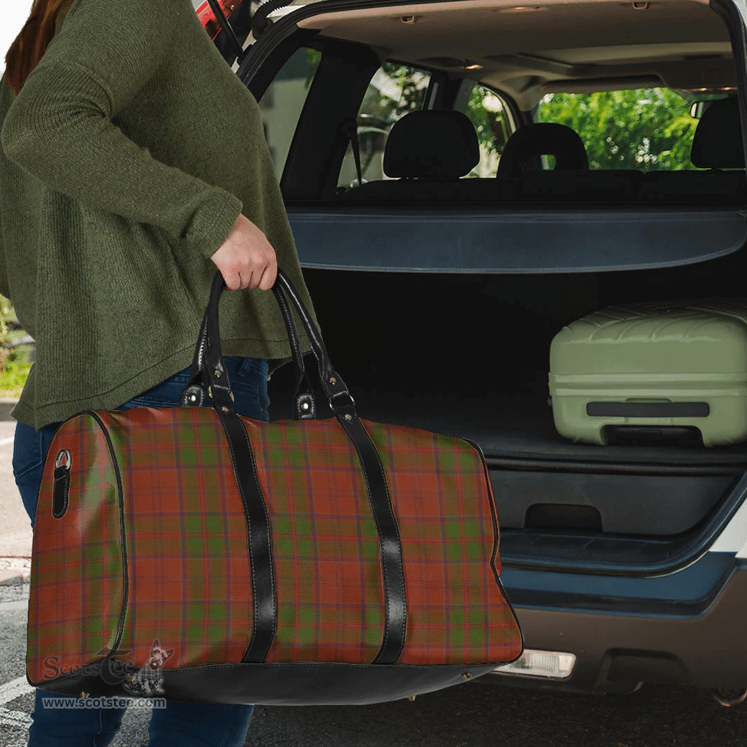 Scottish Drummond Clan Clan Tartan Travel Bag - Classic Scottish Plaid Tartan Plaid