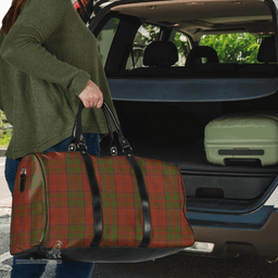 Scottish Drummond Clan Clan Tartan Travel Bag - Classic Scottish Plaid Tartan Plaid