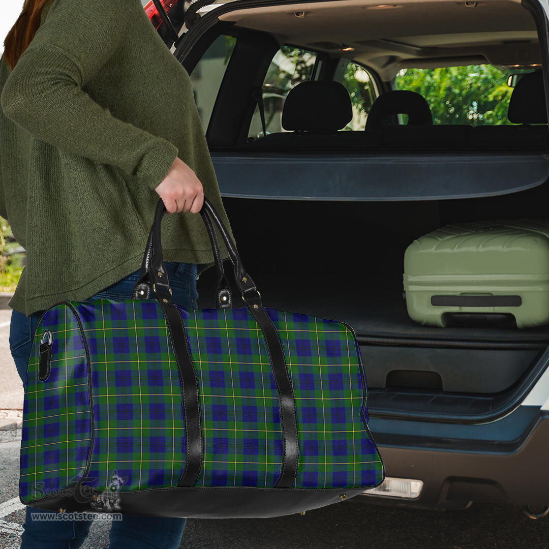 Scottish Johnston Modern Clan Tartan Travel Bag - Classic Scottish Plaid Tartan Plaid