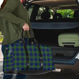 Scottish Johnston Modern Clan Tartan Travel Bag - Classic Scottish Plaid Tartan Plaid