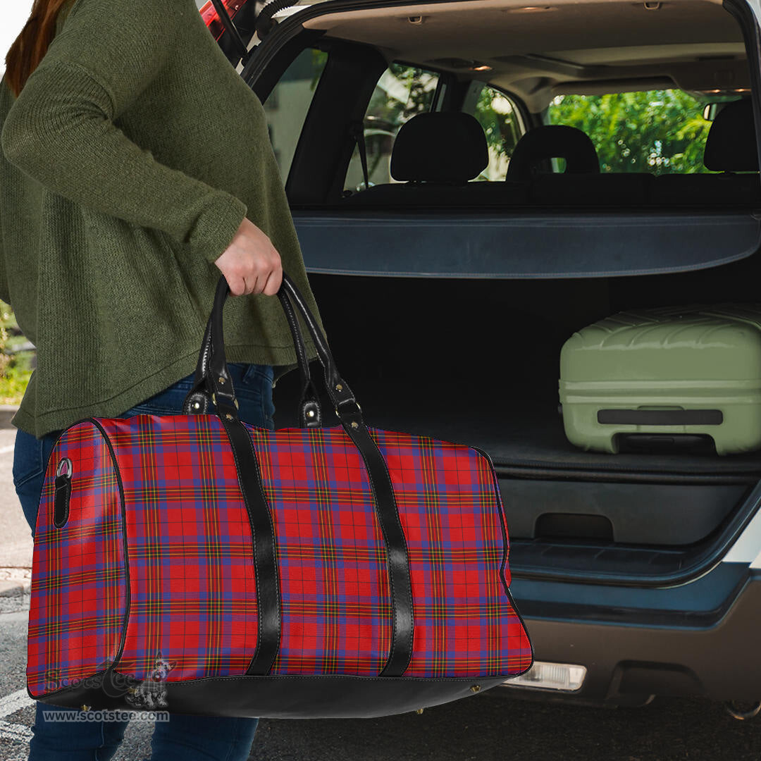 Scottish Leslie Modern Clan Tartan Travel Bag - Classic Scottish Plaid Tartan Plaid