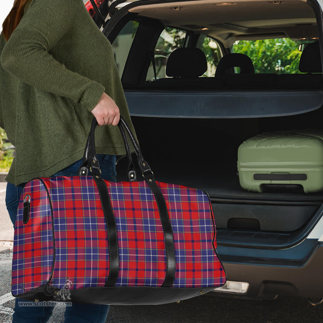 Scottish Wishart Dress Clan Tartan Travel Bag - Classic Scottish Plaid Tartan Plaid