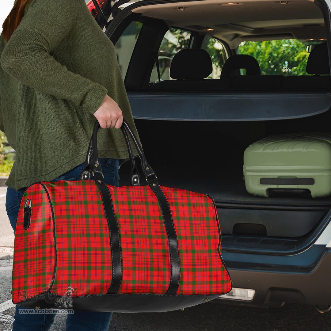 Scottish MacDonnell of Keppoch Modern Clan Tartan Travel Bag - Classic Scottish Plaid Tartan Plaid