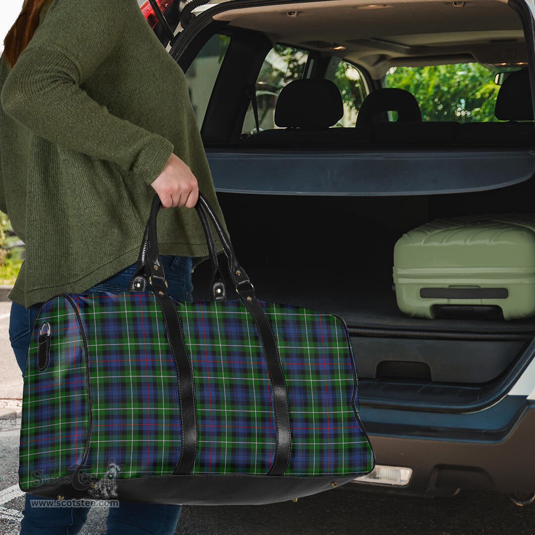 Scottish MacKenzie Modern Clan Tartan Travel Bag - Classic Scottish Plaid Tartan Plaid