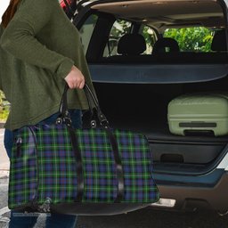 Scottish MacKenzie Modern Clan Tartan Travel Bag - Classic Scottish Plaid Tartan Plaid