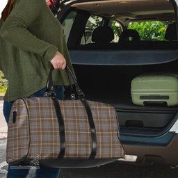 Scottish MacIntyre Hunting Weathered Clan Tartan Travel Bag - Classic Scottish Plaid Tartan Plaid