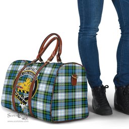 Scottish Campbell Dress Clan Tartan Travel Bag - Crest Classic Scottish Plaid Tartan Plaid
