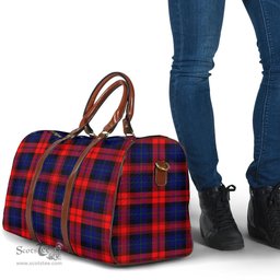 Scottish MacLachlan Modern Clan Tartan Travel Bag - Classic Scottish Plaid Tartan Plaid