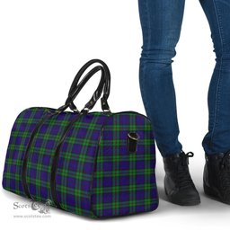 Scottish MacKinlay Modern Clan Tartan Travel Bag - Classic Scottish Plaid Tartan Plaid