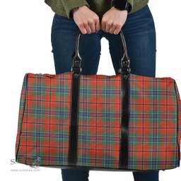 Scottish MacLean of Duart Ancient Clan Tartan Travel Bag - Classic Scottish Plaid Tartan Plaid