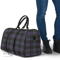 Scottish Clergy Green Clan Tartan Travel Bag - Classic Scottish Plaid Tartan Plaid