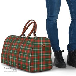Scottish Princess Margaret Clan Tartan Travel Bag - Classic Scottish Plaid Tartan Plaid
