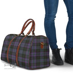 Scottish Clergy Green Clan Tartan Travel Bag - Classic Scottish Plaid Tartan Plaid