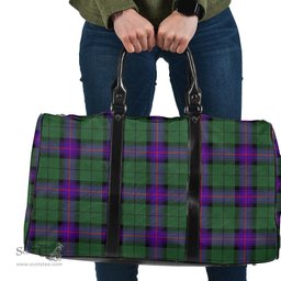 Scottish Armstrong Modern Clan Tartan Travel Bag - Classic Scottish Plaid Tartan Plaid