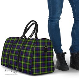 Scottish Watson Modern Clan Tartan Travel Bag - Classic Scottish Plaid Tartan Plaid