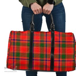 Scottish Munro Modern Clan Tartan Travel Bag - Classic Scottish Plaid Tartan Plaid