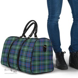 Scottish Davidson of Tulloch Clan Tartan Travel Bag - Classic Scottish Plaid Tartan Plaid