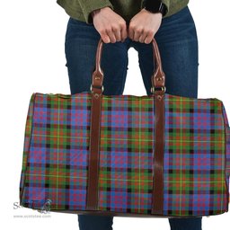 Scottish Carnegie Ancient Clan Tartan Travel Bag - Classic Scottish Plaid Tartan Plaid