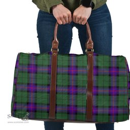 Scottish Armstrong Modern Clan Tartan Travel Bag - Classic Scottish Plaid Tartan Plaid