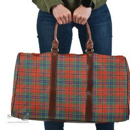 Scottish MacLean of Duart Ancient Clan Tartan Travel Bag - Classic Scottish Plaid Tartan Plaid