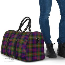 Scottish MacDonnell of Glengarry Modern Clan Tartan Travel Bag - Classic Scottish Plaid Tartan Plaid
