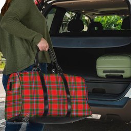 Scottish Perthshire District Clan Tartan Travel Bag - Classic Scottish Plaid Tartan Plaid