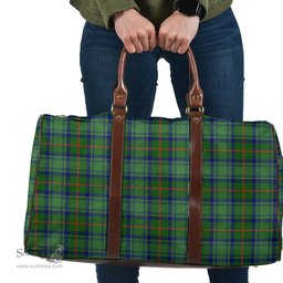 Scottish Cranstoun Clan Tartan Travel Bag - Classic Scottish Plaid Tartan Plaid