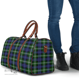 Scottish Baillie Modern Clan Tartan Travel Bag - Classic Scottish Plaid Tartan Plaid
