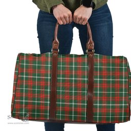 Scottish Princess Margaret Clan Tartan Travel Bag - Classic Scottish Plaid Tartan Plaid