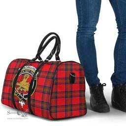 Scottish MacGillivray Modern Clan Tartan Travel Bag - Crest Classic Scottish Plaid Tartan Plaid