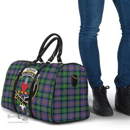 Scottish Logan Ancient Clan Tartan Travel Bag - Crest Classic Scottish Plaid Tartan Plaid