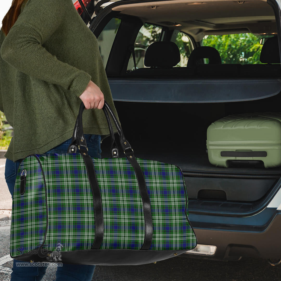 Scottish Tweedside District Clan Tartan Travel Bag - Classic Scottish Plaid Tartan Plaid