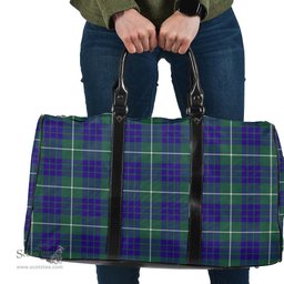 Scottish Hamilton Hunting Modern Clan Tartan Travel Bag - Classic Scottish Plaid Tartan Plaid