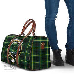 Scottish MacArthur Modern Clan Tartan Travel Bag - Crest Classic Scottish Plaid Tartan Plaid