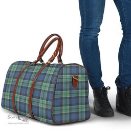 Scottish Leslie Hunting Ancient Clan Tartan Travel Bag - Classic Scottish Plaid Tartan Plaid