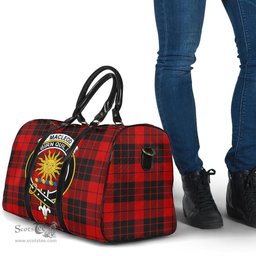 Scottish MacLeod of Raasay Clan Tartan Travel Bag - Crest Classic Scottish Plaid Tartan Plaid