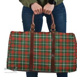 Scottish Prince of Wales Clan Tartan Travel Bag - Classic Scottish Plaid Tartan Plaid
