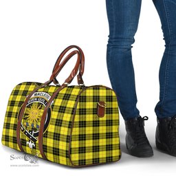 Scottish MacLeod of Lewis Modern Clan Tartan Travel Bag - Crest Classic Scottish Plaid Tartan Plaid