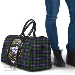 Scottish Galbraith Modern Clan Tartan Travel Bag - Crest Classic Scottish Plaid Tartan Plaid