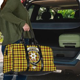 Scottish Jardine Clan Tartan Travel Bag - Crest Classic Scottish Plaid Tartan Plaid