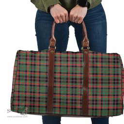 Scottish Cumming Hunting Ancient Clan Tartan Travel Bag - Classic Scottish Plaid Tartan Plaid