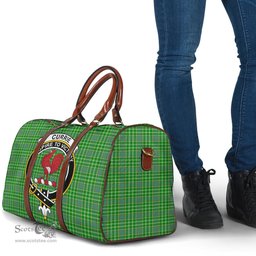 Scottish Currie Clan Tartan Travel Bag - Crest Classic Scottish Plaid Tartan Plaid