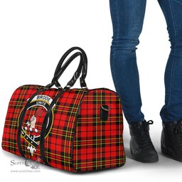 Scottish Brodie Modern Clan Tartan Travel Bag - Crest Classic Scottish Plaid Tartan Plaid