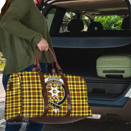 Scottish Jardine Clan Tartan Travel Bag - Crest Classic Scottish Plaid Tartan Plaid