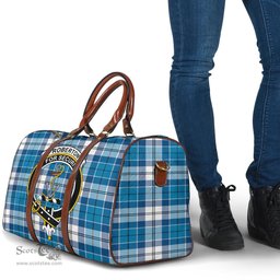 Scottish Roberton Clan Tartan Travel Bag - Crest Classic Scottish Plaid Tartan Plaid