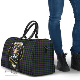 Scottish Murray of Atholl Modern Clan Tartan Travel Bag - Crest Classic Scottish Plaid Tartan Plaid